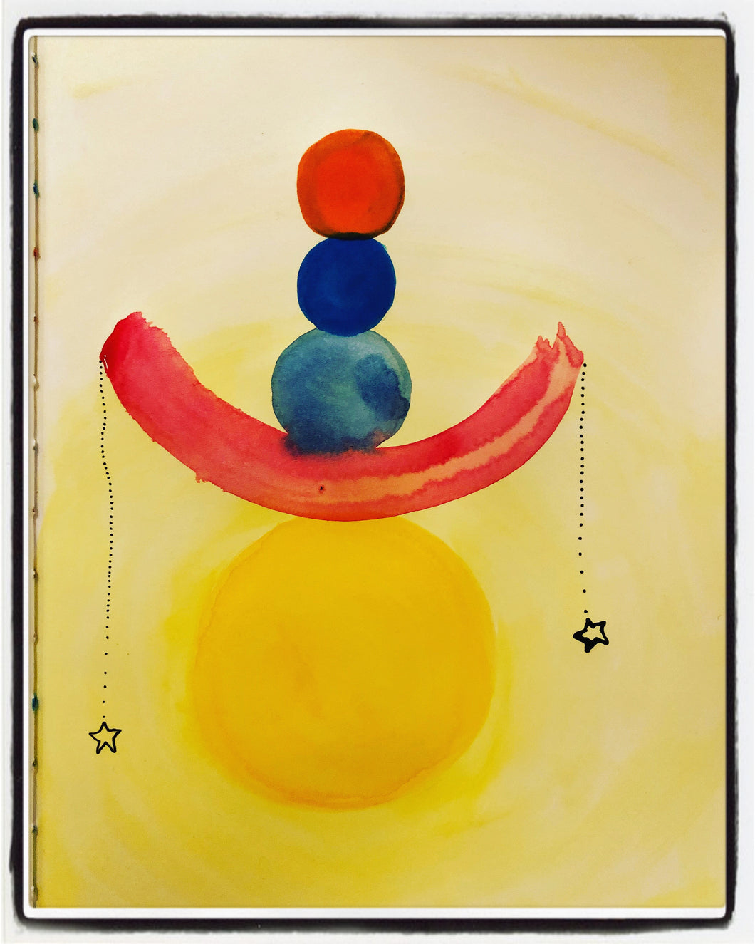 Velvet Fine Art Print “Balancing the Stars
