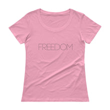 Ladies' FREEDOM Scoopneck T-Shirt