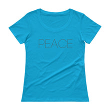 Ladies' PEACE Scoopneck T-Shirt