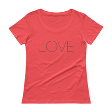 Ladies' LOVE Scoopneck T-Shirt